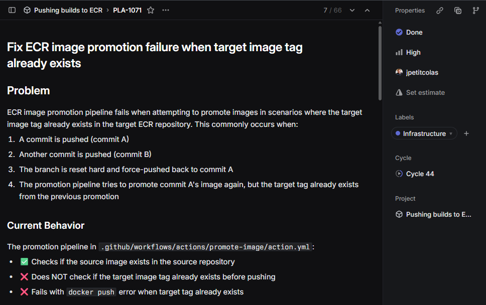 GitHub Actions debug example